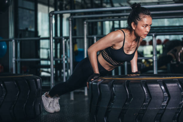istock Athletic Woman At The Gym 1066683206