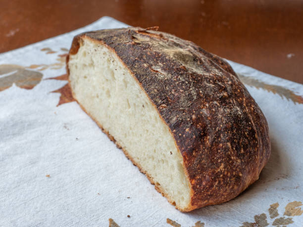 istock Freshly baked artisan loaf of bread 1066694126