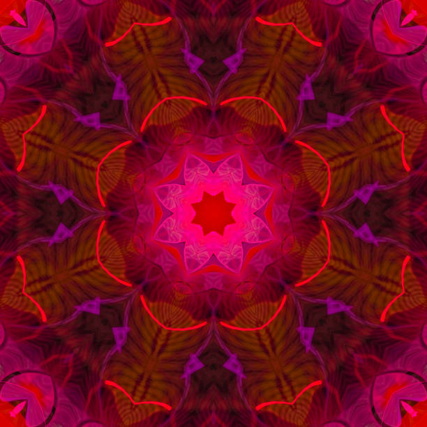 istock abstract digital kaleidoscope background, beautiful design 1066696600
