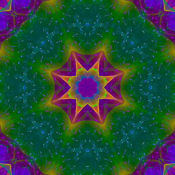 istock abstract digital kaleidoscope background, beautiful design 1066696646