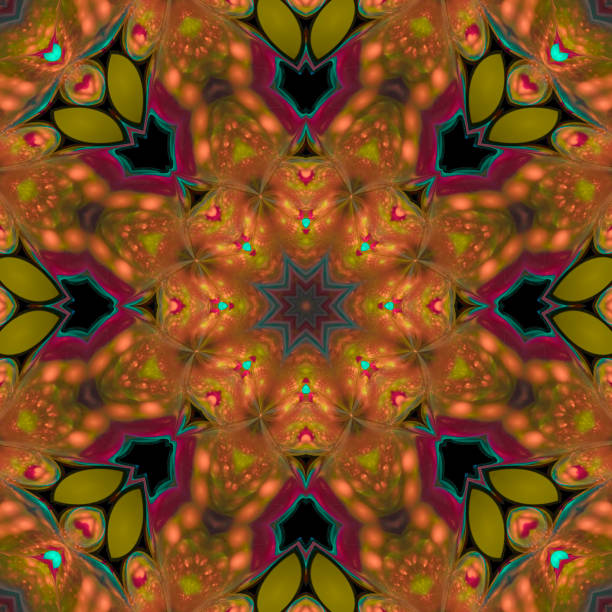 istock abstract digital kaleidoscope background, beautiful design 1066697730