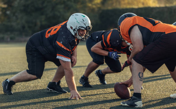 istock Football Players During Game 1066703684