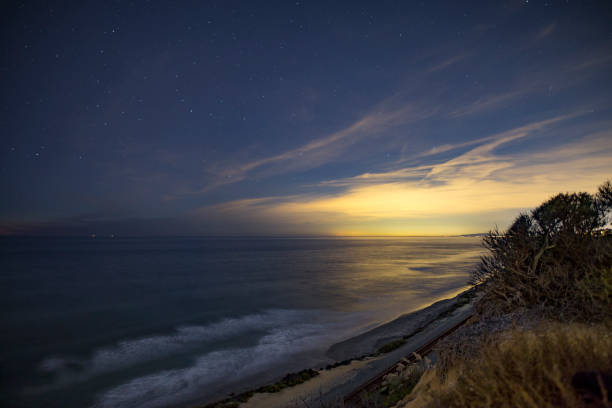 istock Light Pollution over Seascape in Del Mar 1066703916