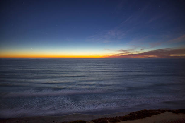 istock Ocean View from Cliffs of Sunset over Ocean 1066703918