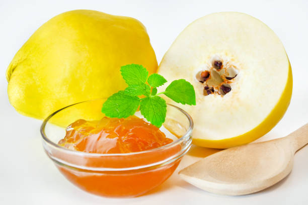 istock Quince  -  Jelly and spoon 1066709662