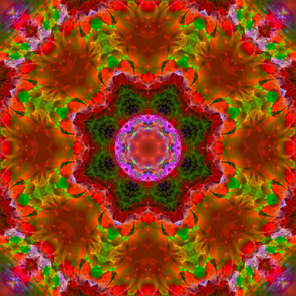 istock abstract digital kaleidoscope background, beautiful design 1066709838