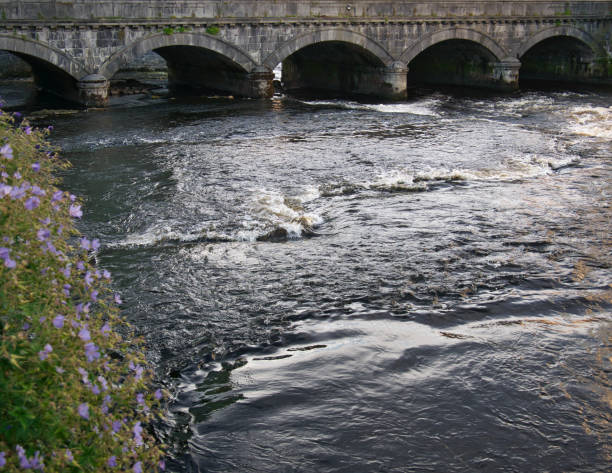 istock Stone bridge over the Garavogue River in Sligo 1066719844