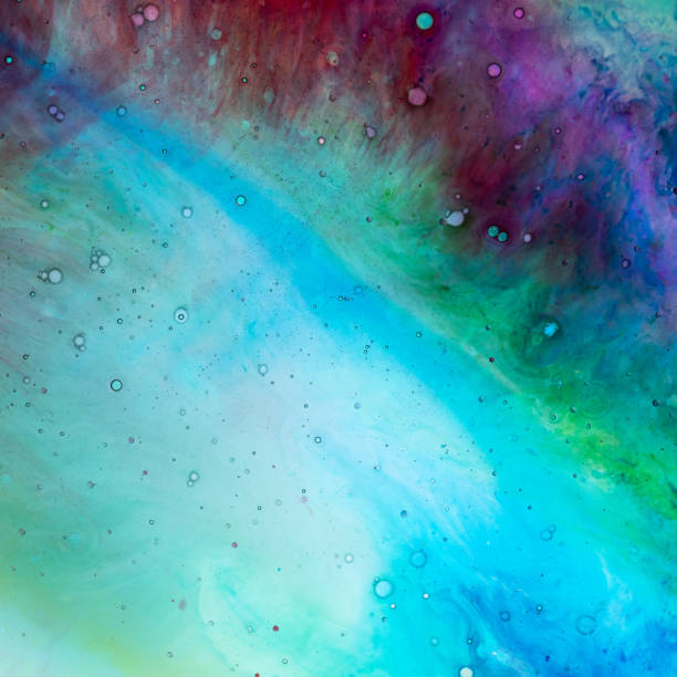 istock Water and paint texture, abstract background 1066722466