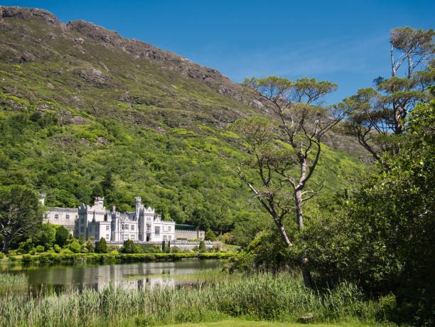 istock Kylemore Abbey in Ireland with reflection in water 1066728026