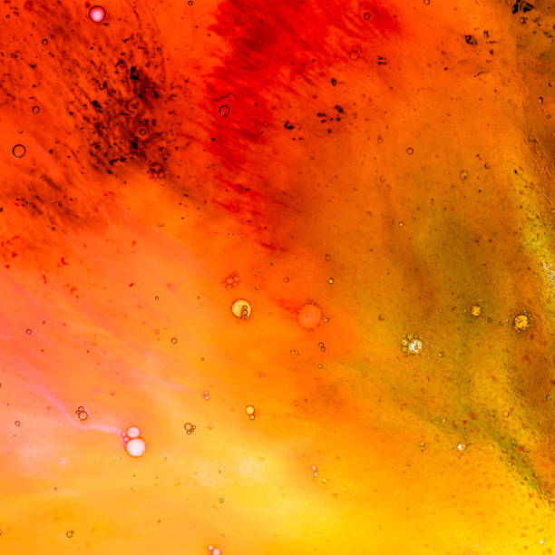 Water and paint texture, abstract background Water and paint textures aerial view, abstract background gas mark stock pictures, royalty-free photos & images