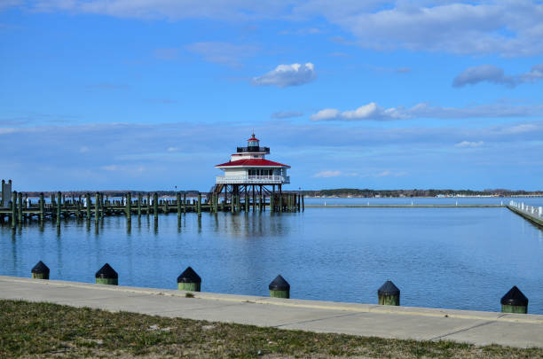 istock Choptank River Lighthouse in Cambridge Maryland, on Maryland's Eastern Shore also known as Delmarva. 1066734468
