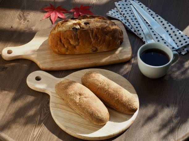 istock Whole-wheat bread baked in the oven 1066753992