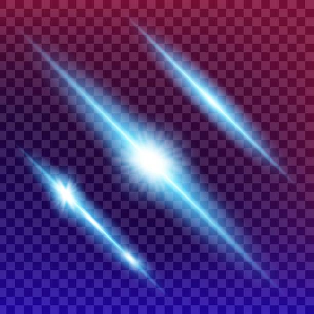 istock Creative concept Vector set of glow light effect stars bursts with sparkles isolated on black background. For illustration template art design, banner for Christmas celebrate, magic flash energy ray 1066756162