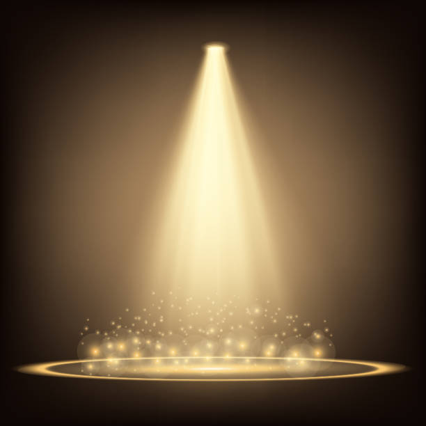 istock Creative concept Vector set of glow light effect stars bursts with sparkles isolated on black background. For illustration template art design, banner for Christmas celebrate, magic flash energy ray 1066758544