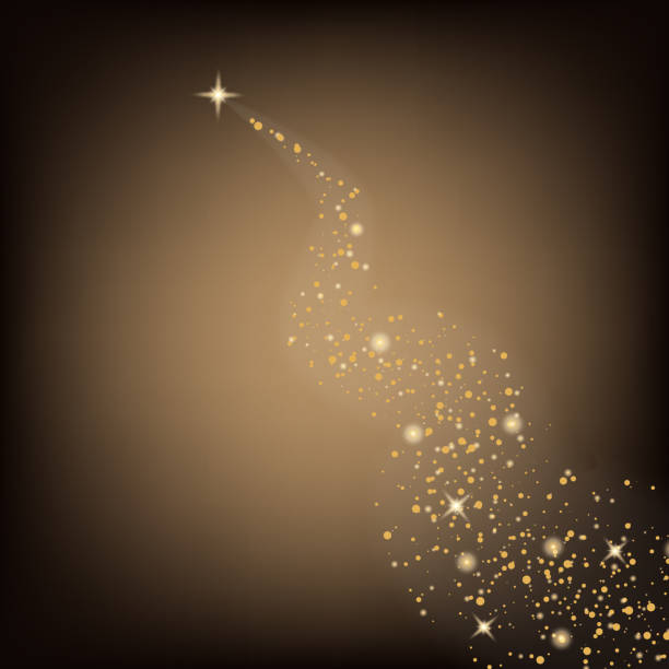 istock Creative concept Vector set of glow light effect stars bursts with sparkles isolated on black background. For illustration template art design, banner for Christmas celebrate, magic flash energy ray 1066758656