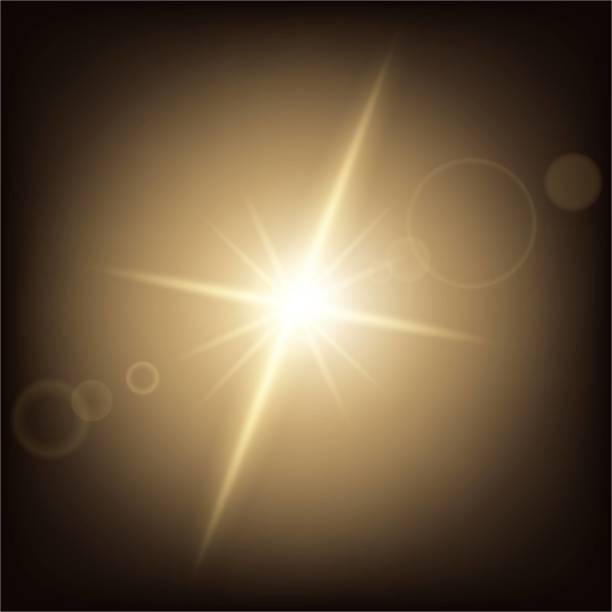 istock Creative concept Vector set of glow light effect stars bursts with sparkles isolated on black background. For illustration template art design, banner for Christmas celebrate, magic flash energy ray 1066762454
