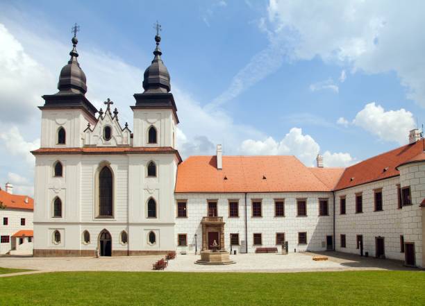 istock Basilica St Procopius in Trebic monastery Czech Republic 1066769478