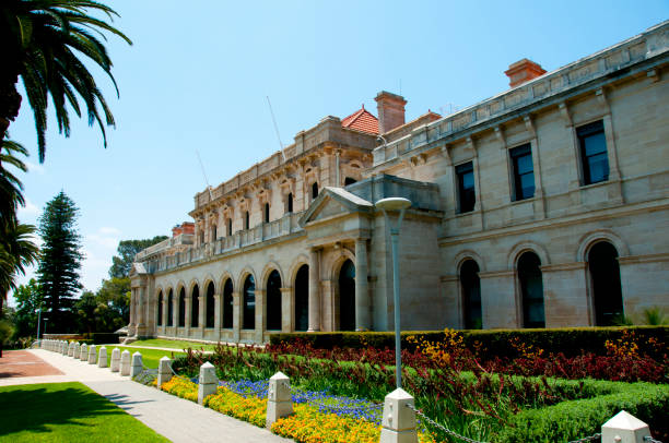 parliament of western australia - provincial legislature imagens e fotografias de stock