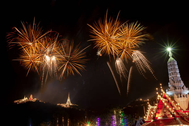 istock Annual firework festival 1066799900