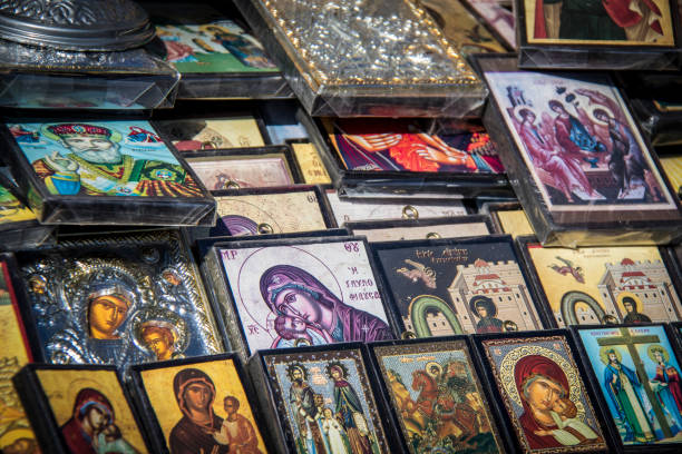 istock Greek, Orthodox, Religion, Icons, 1066817596
