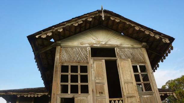 istock Old abandoned traditional malay house in Kuala Kangsar 1066817710