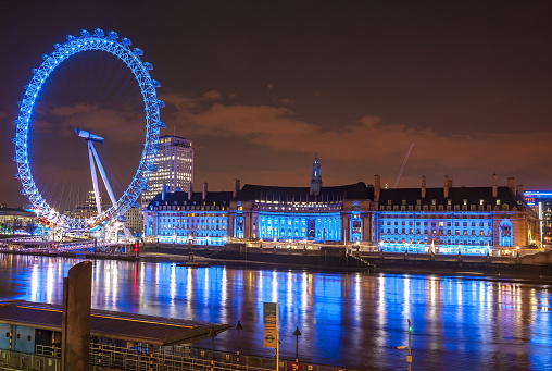London Eye And County Hall Building At Night Uk Stock Photo - Download Image Now - Architecture, Arts Culture and Entertainment, Building Exterior - iStock London Eye And County Hall Building At Night Uk Stock Photo - Download Image Now - Architecture, Arts Culture and Entertainment, Building Exterior - iStock