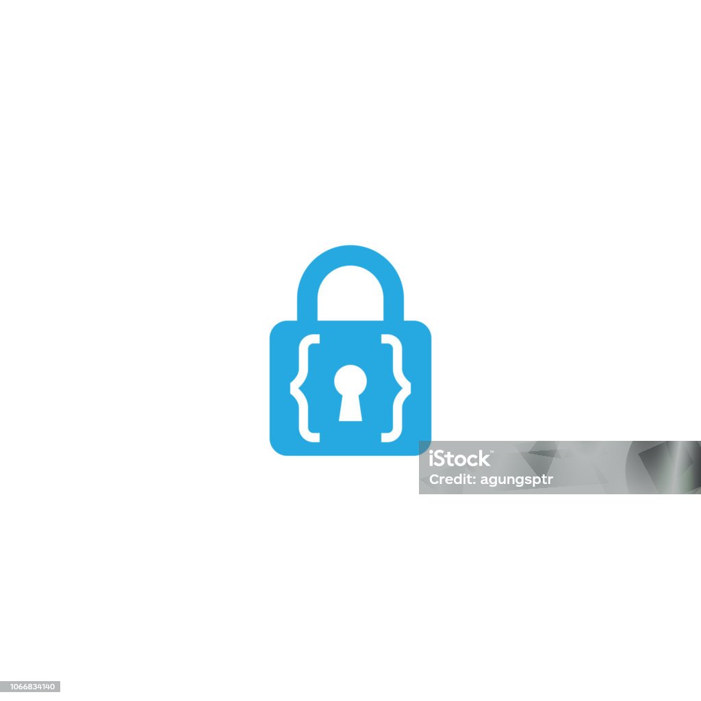 Lock Code Image Lock Code Logo Vector Design Template Stock Illustration - Download ...