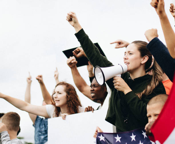 Group of American activists is protesting