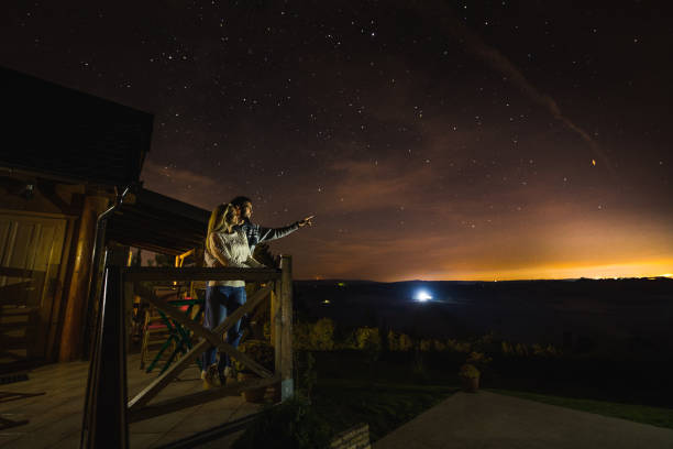 Honey, look at the stars!