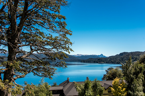 A breathtaking sight of one of the many Patagonian lakes
