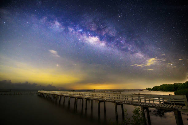 istock milky way at the bridge 1066846812