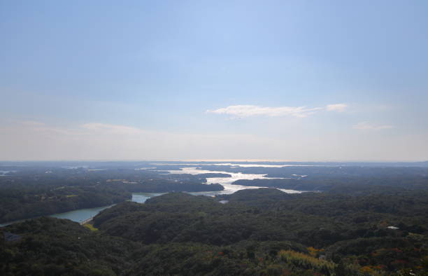 Ago bay island landscape Shima Japan