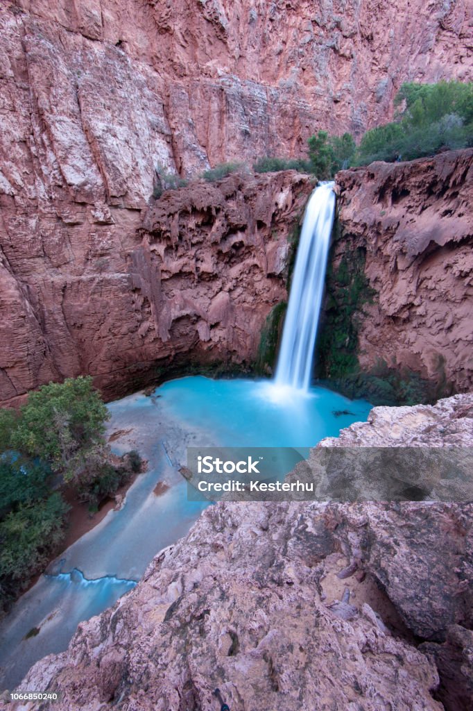 Havasu Falls Arizona Stock Photo