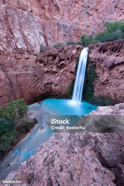 Havasu Falls Stock Photo - Download Image Now - Arizona, Colorado River, Grand Canyon