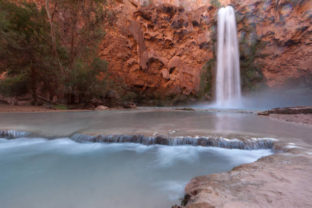 Havasu Falls Havasu Falls havasu creek stock pictures, royalty-free photos & images