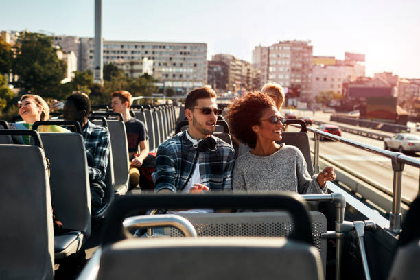 Open Top Bus Tour In The City