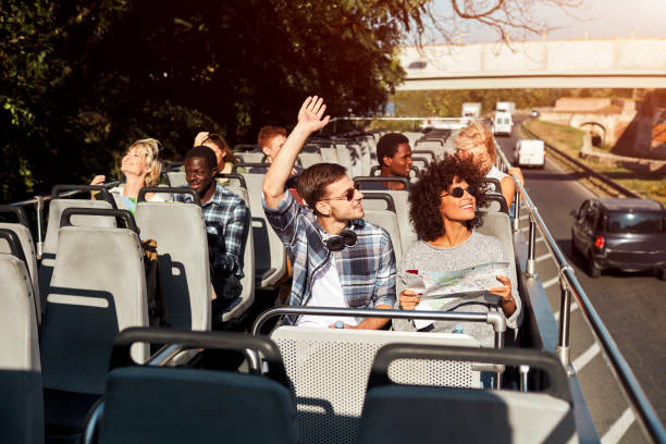 Open Top Bus Tour In The City