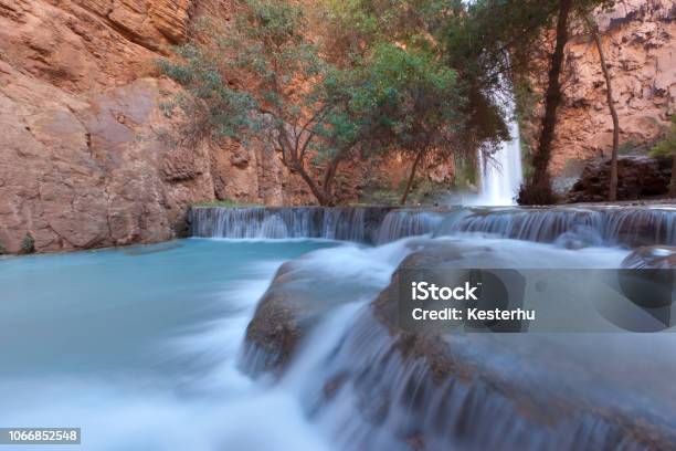 Havasu Falls Stock Photo - Download Image Now - Arizona, Colorado River, Grand Canyon