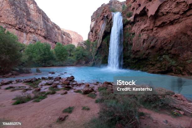 Havasu Falls Stock Photo - Download Image Now - Havasu Falls, Arizona, Colorado River