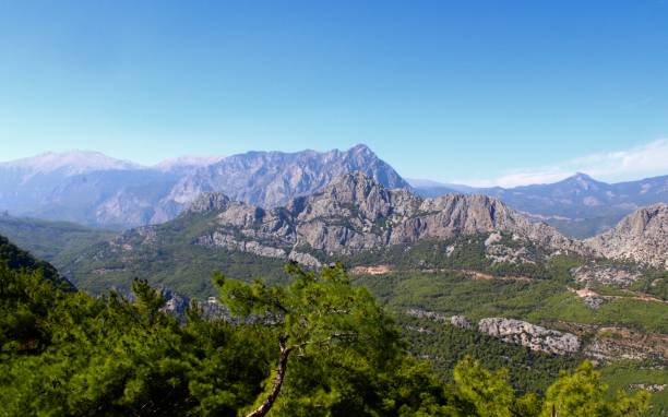 istock Mountains and nature view, mediterranean coast 1066858756