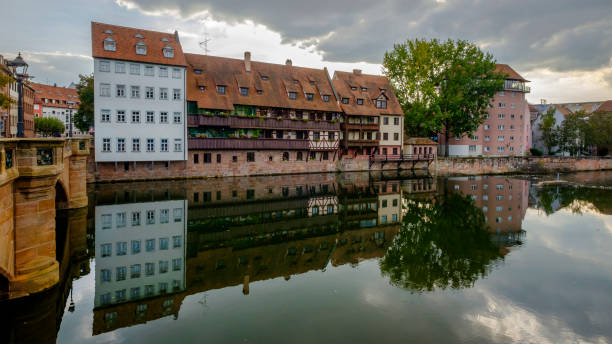 istock Nuremberg Cityscape on the Pegnitz river (Bavaria, Germany) 1066863486