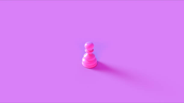 istock Pink Chess Pawn Piece 1066863658