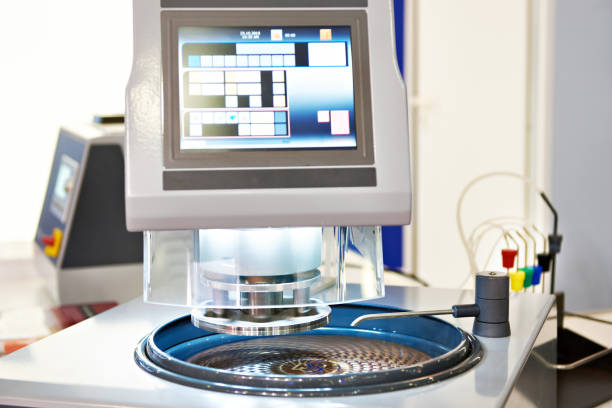 istock Grinding and polishing machine 1066878254