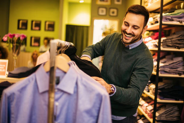 istock Handsome male choosing the right shirt 1066878466
