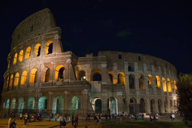 istock Colosseum at night, Rome. Italy. 1066886364