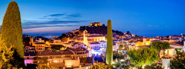 istock Beautiful Begur by night, Coata Brava, Catalonia, Spain 1066887680