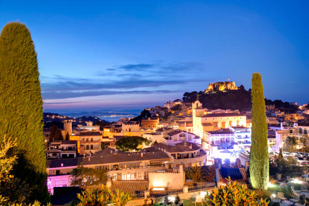 istock Beautiful Begur by night, Coata Brava, Catalonia, Spain 1066887900