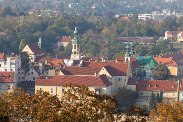 istock View of Prague from the Petrin Tower. 1066897038