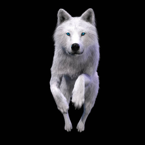 Polygonal representation of a bear symbolizes the downward trend characteristic of a bear market.