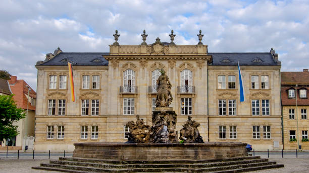 District Government of Upper Franconia Building Government of Upper Franconia building in the Bayreuth old town. bayreuth stock pictures, royalty-free photos & images